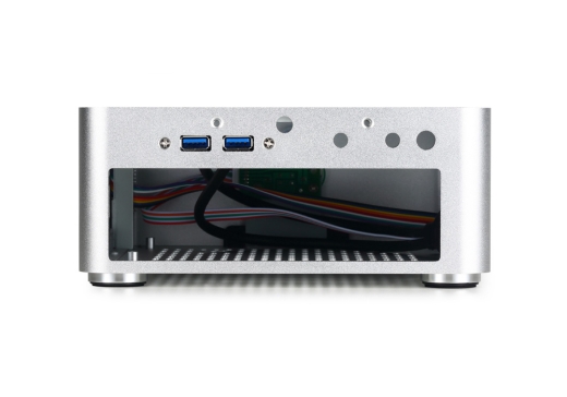 Nanum SE-W80 EVO Mini-ITX Mini-PC Gehäuse silber