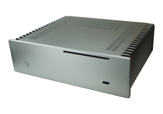 Nanum SE-H100 passiv gekühlt Mini-ITX Gehäuse silber