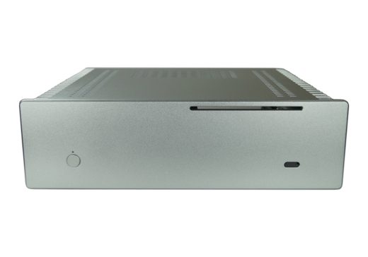 Nanum SE-H100 passiv gekühlt Mini-ITX Gehäuse silber