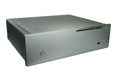 Nanum SE-H100 passiv gekühlt Mini-ITX Gehäuse silber